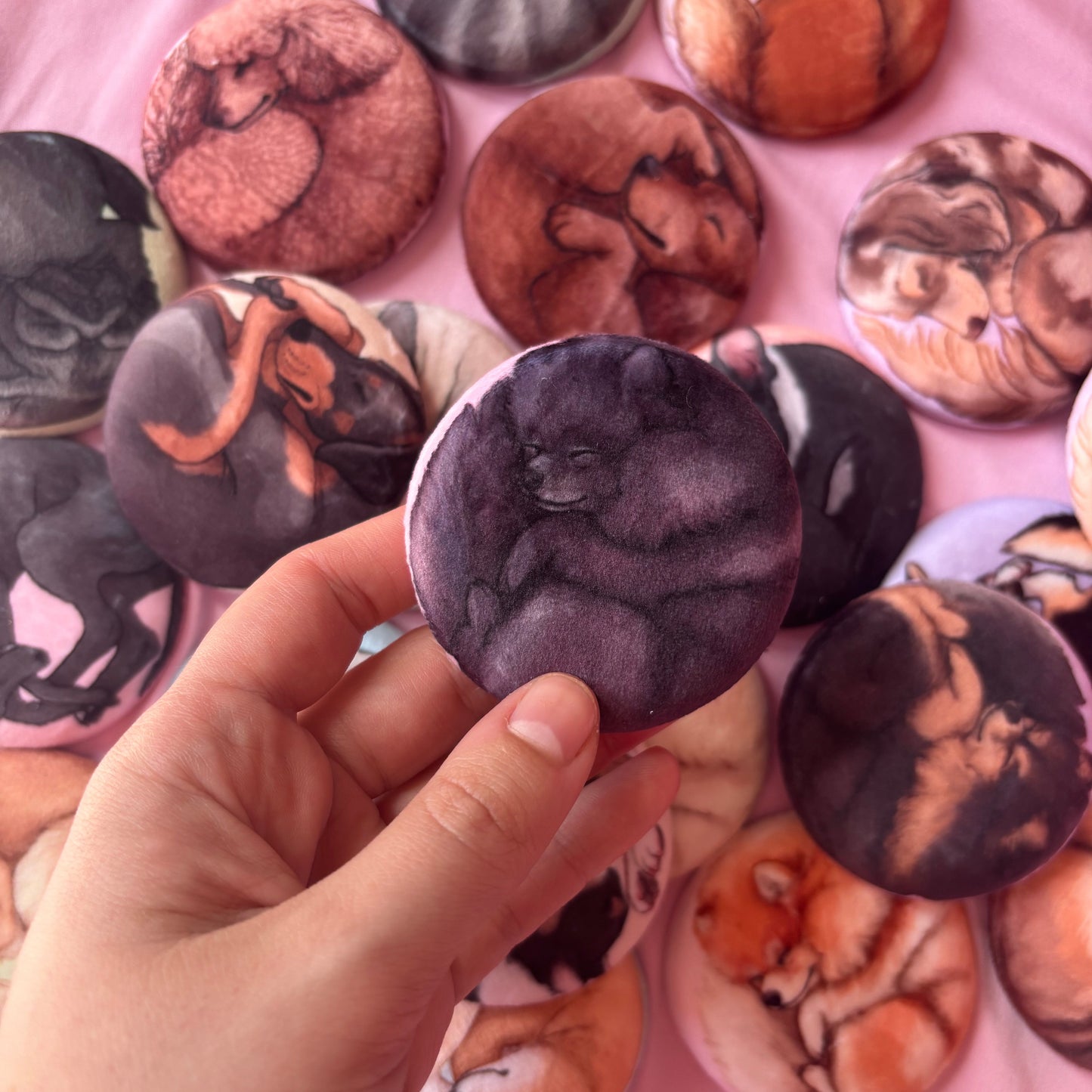 Paws & Dreams Plush Pin | Pomeranian