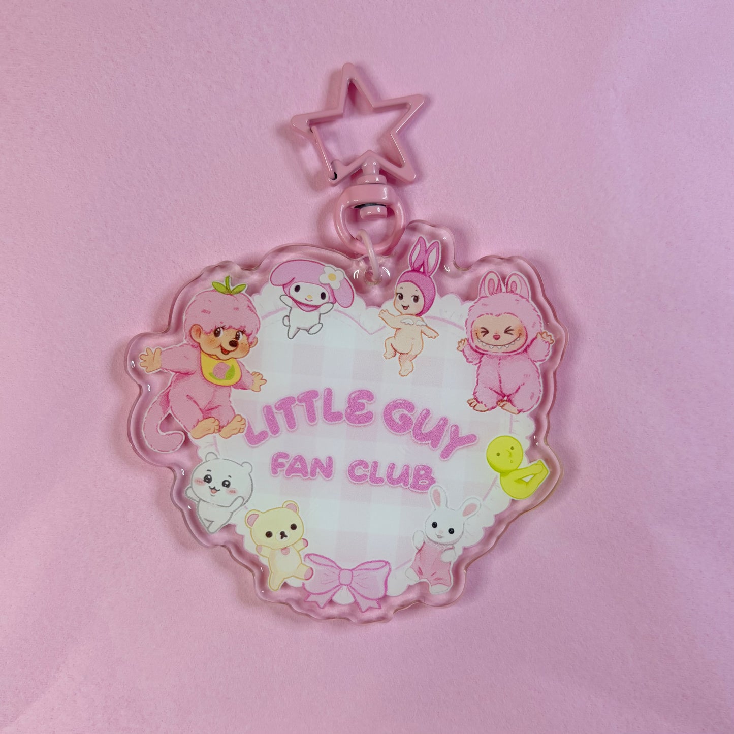 Little Guy Fan Club Keychain Charm
