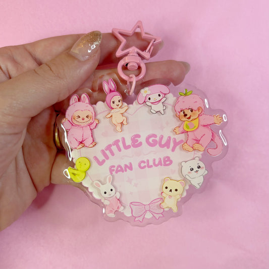Little Guy Fan Club Keychain Charm