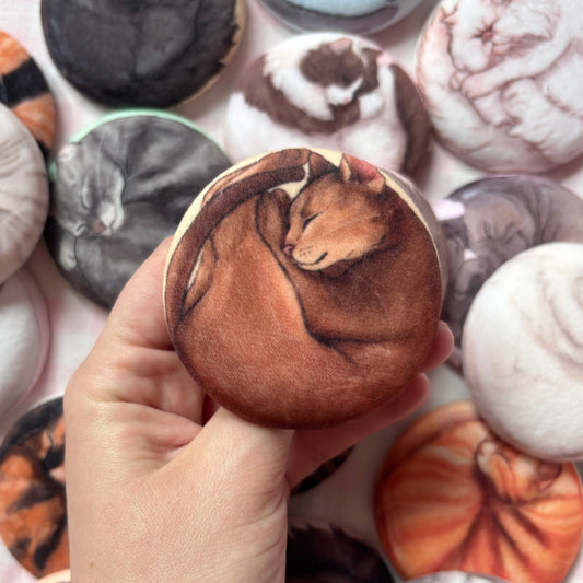 Paws & Dreams Plush Pin | Abyssinian Cat