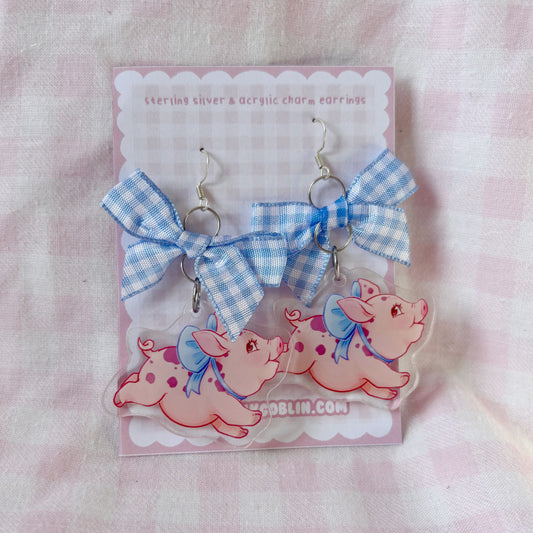LAST ONE - Little Piglets Earrings