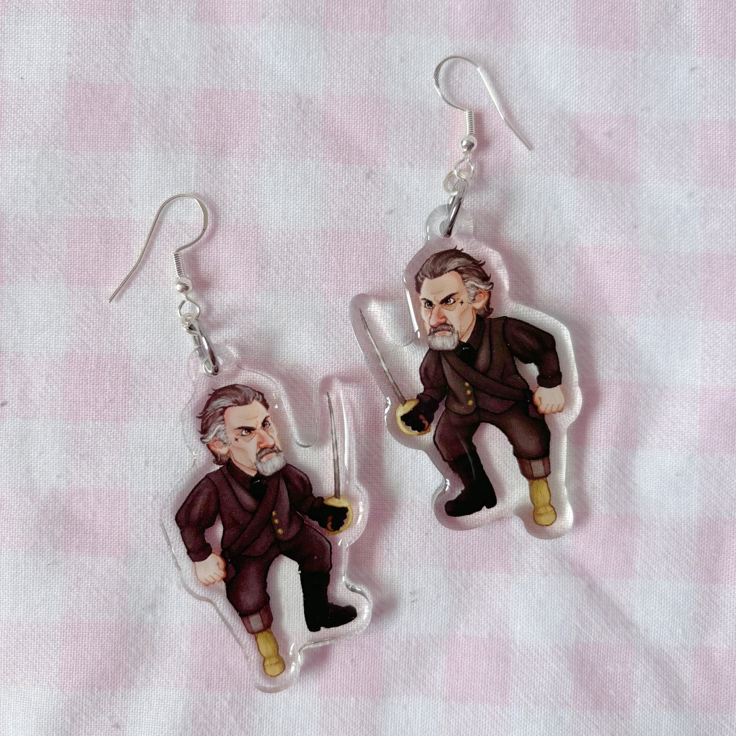 Izzy Hands Acrylic Earrings