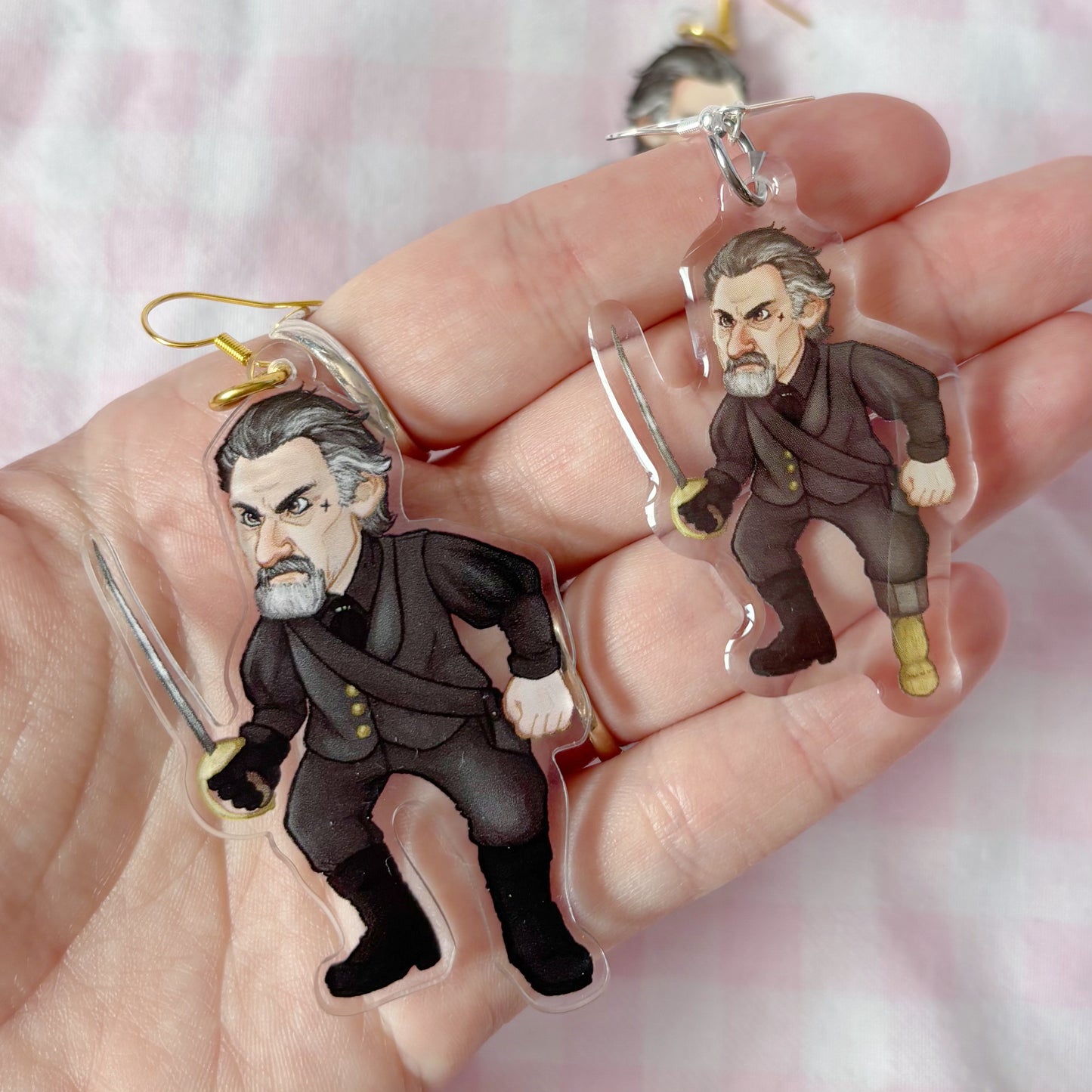 Izzy Hands Acrylic Earrings