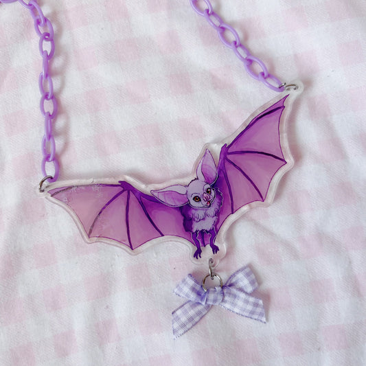 Halloween Bat Necklace