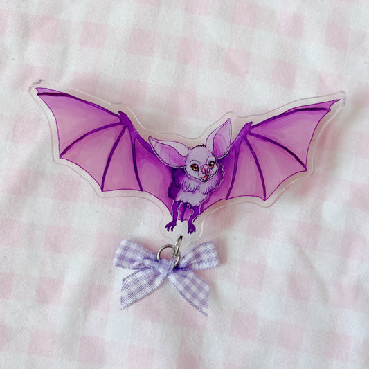 LAST ONE - Halloween Bat Acrylic Pin