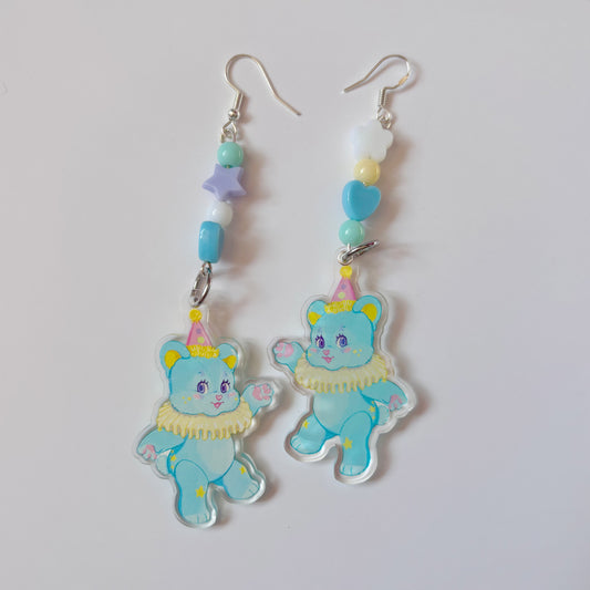 Little Blue Bear Earrings