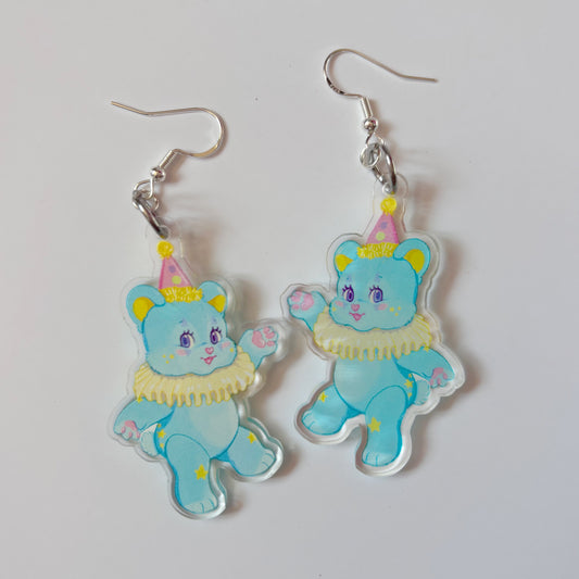 Little Blue Bear Earrings