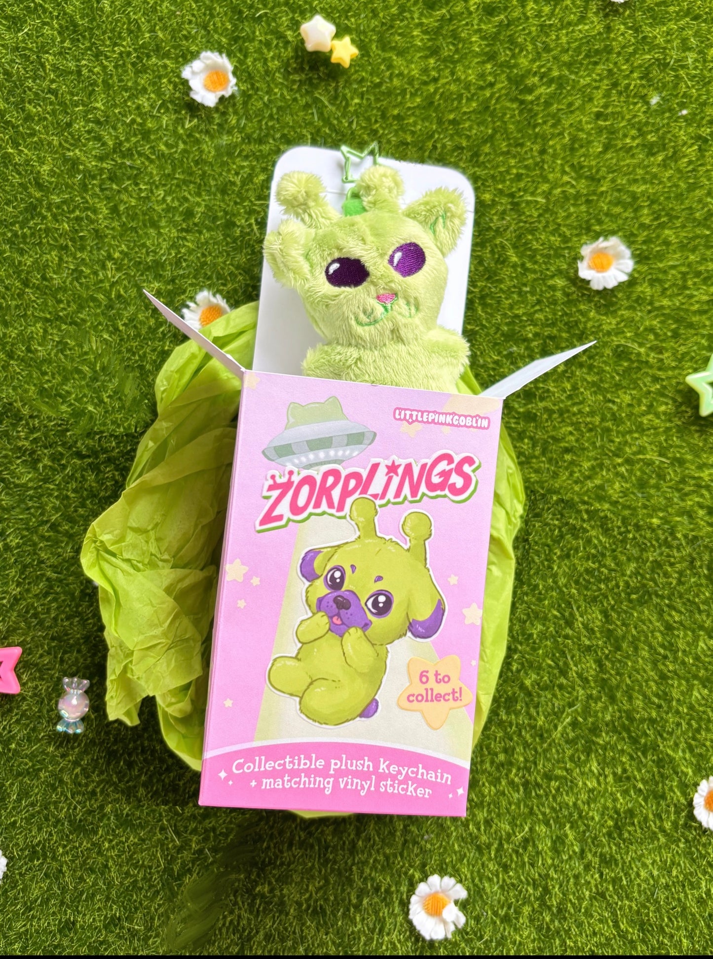 Zorpling “Gnarp” Plush Bag Charm