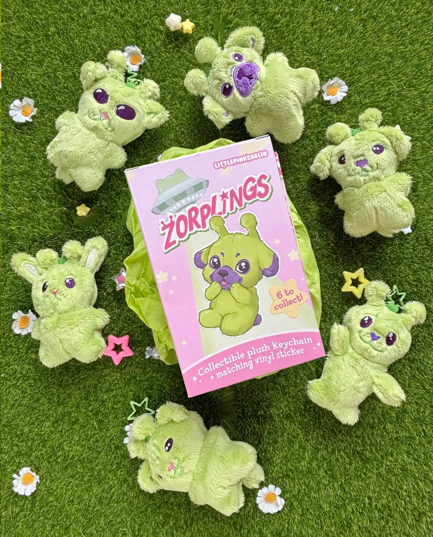 Zorplings Plush Bag Charm Blind Box