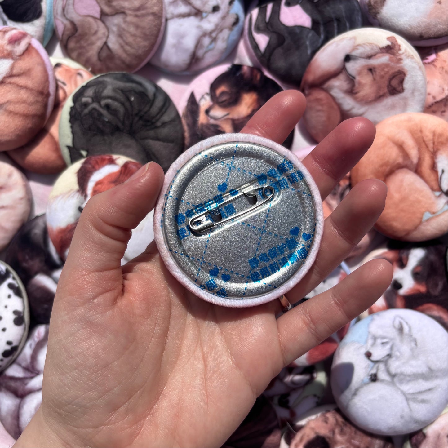 Paws & Dreams Plush Pin | Whippet