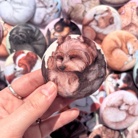Paws & Dreams Plush Pin | Yorkshire Terrier