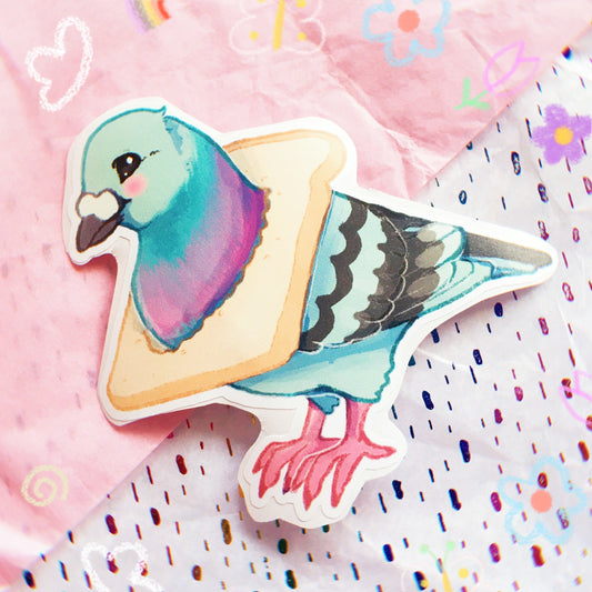 Cute Pigeon | Vinyl Sticker