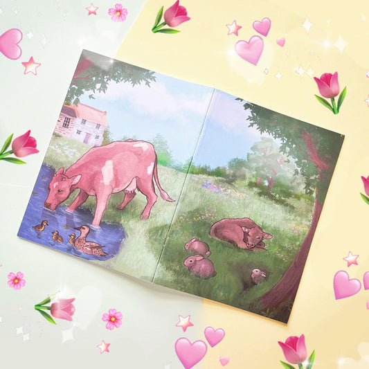 Springcore Scene A5 Blank Page Notebook