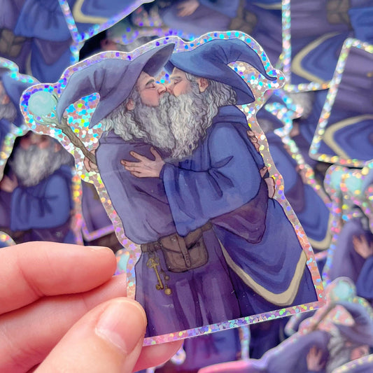 Gay Wizards | Holographic Vinyl Sticker