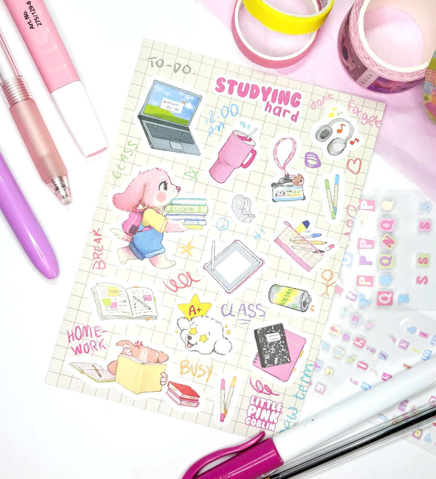 Studying | Planner Stickers