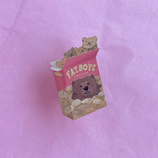 FatBoys Bear Cookies | Wooden Pin