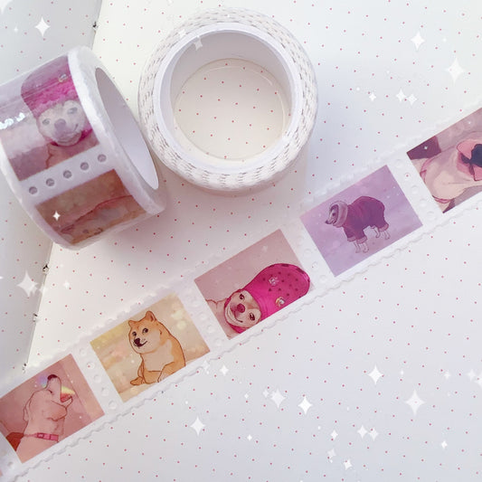 Meme Dog Stamp | Washi Tape