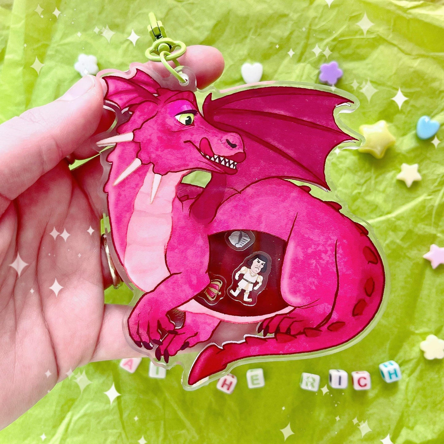 Dragon from Shrek | Shaker Charm