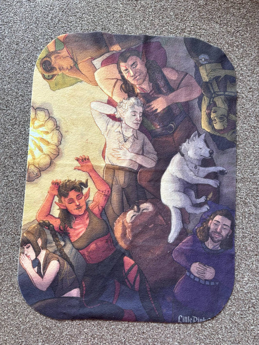 EX-DISPLAY - Baldurs Gate 3 Mini Fleece Blanket