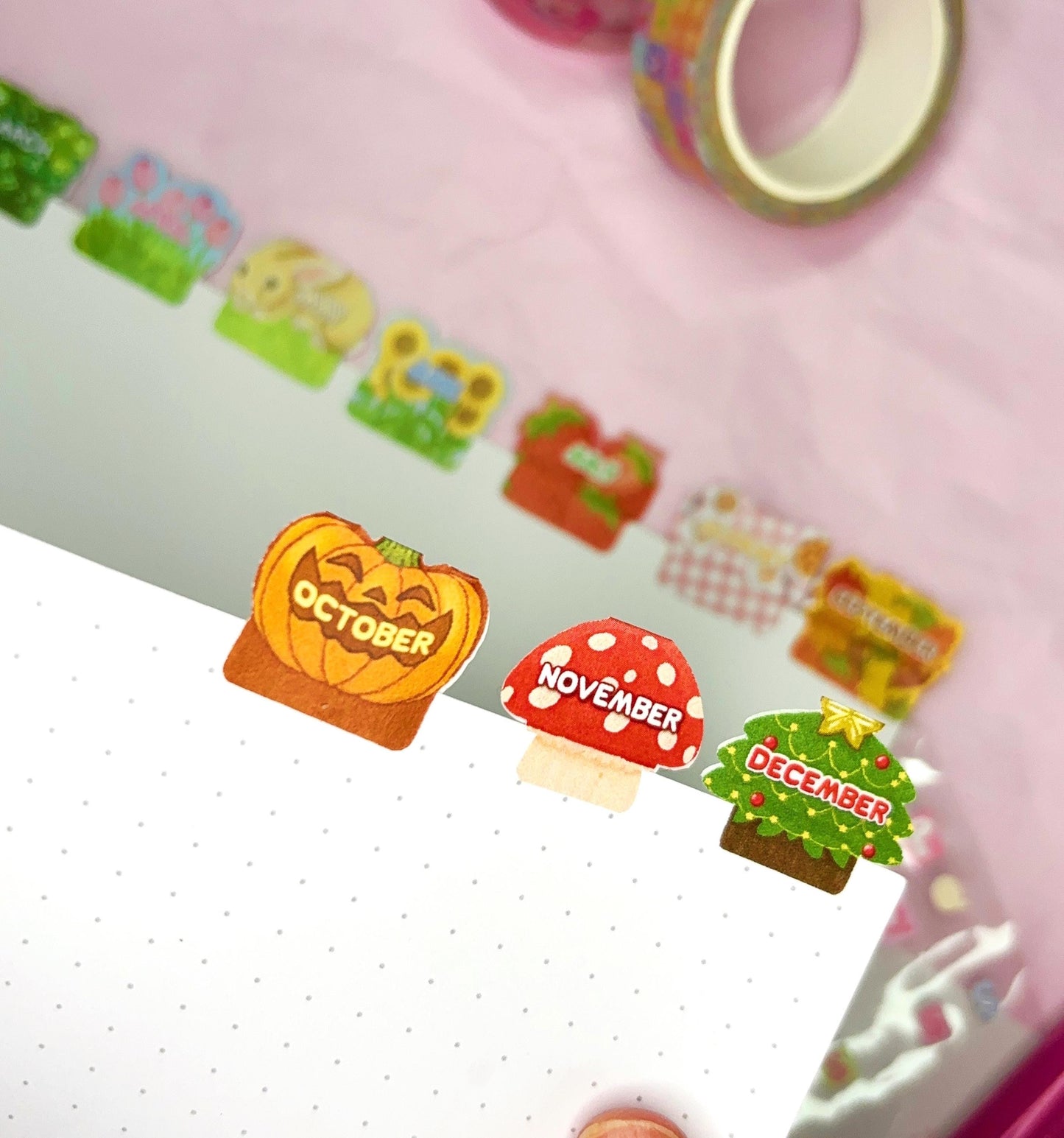 Monthly Tabs | Planner Stickers