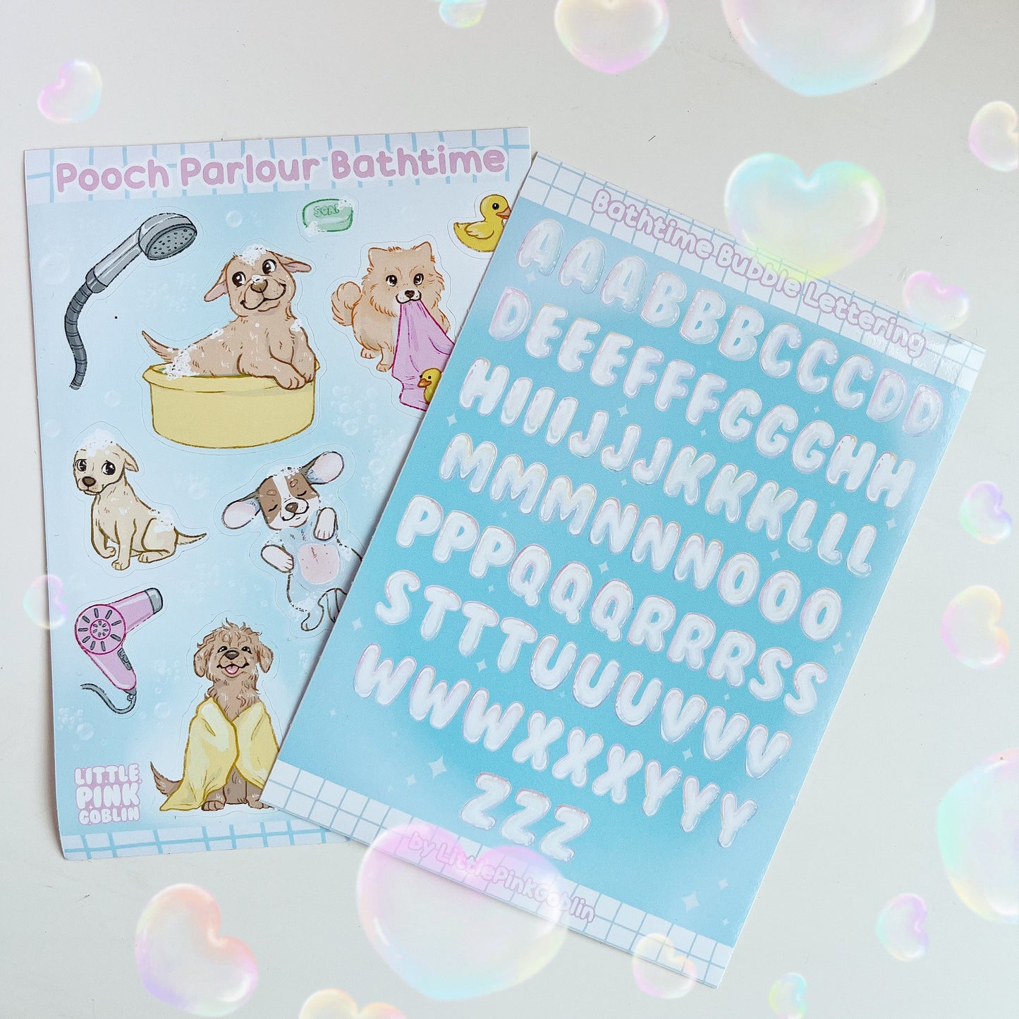 Doggy Bathtime | Sticker Sheets