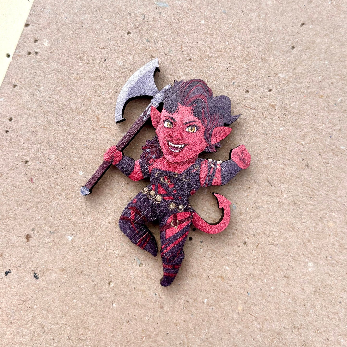 BG3 Companions | Wooden Pins