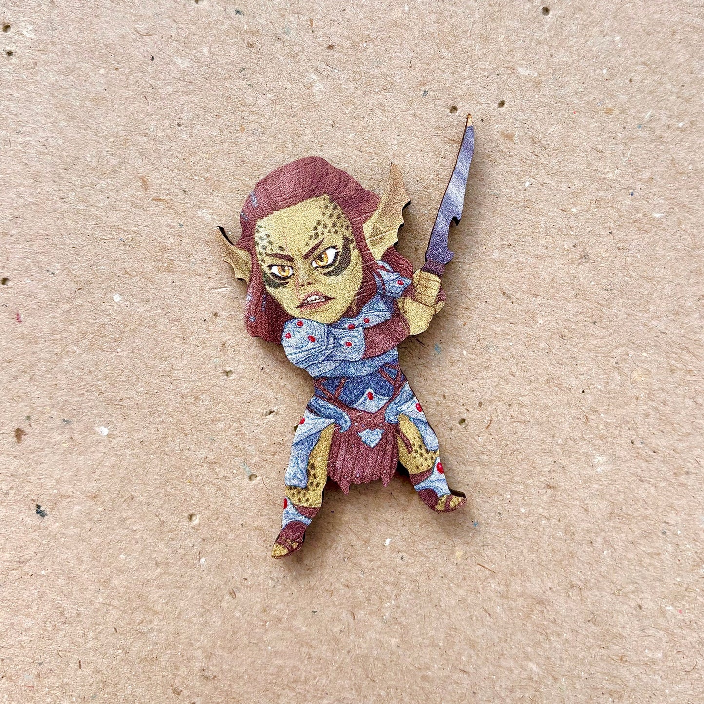 BG3 Companions | Wooden Pins