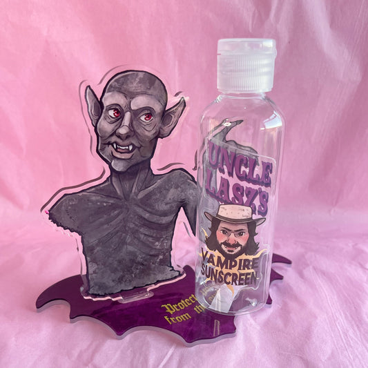 Baron Afonas Vampire Skincare Keeper Acrylic Standee Set