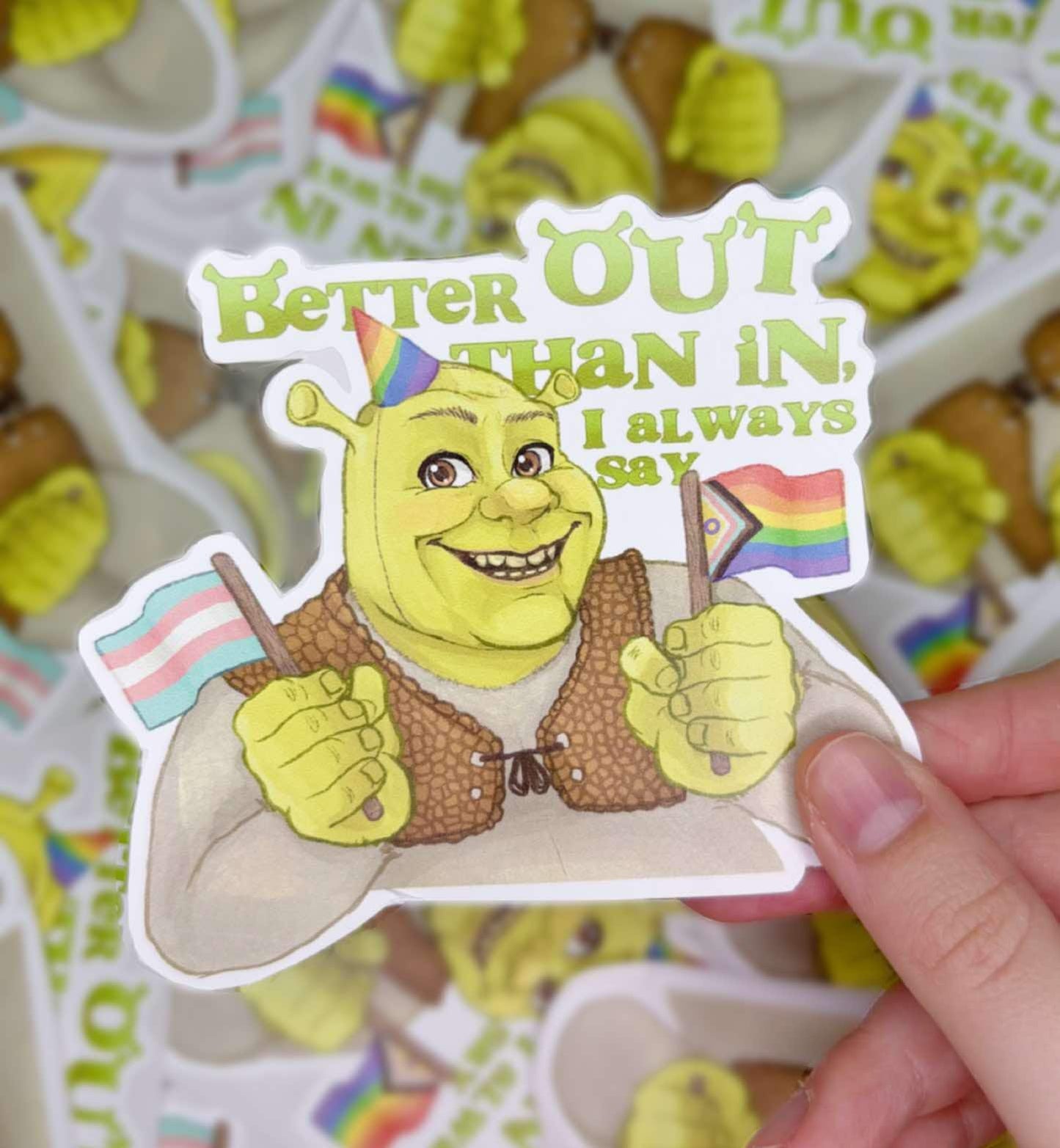 Better Out Than In | Vinyl Sticker