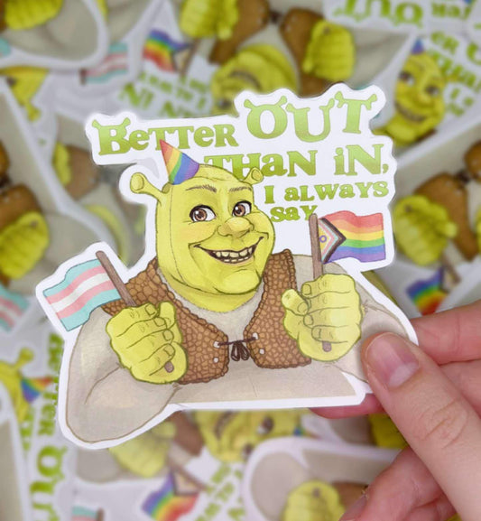 Better Out Than In | Vinyl Sticker