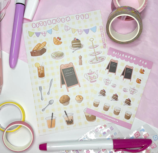 Afternoon Tea | Planner Stickers