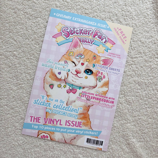 Sticker Fan Weekly A4 Print