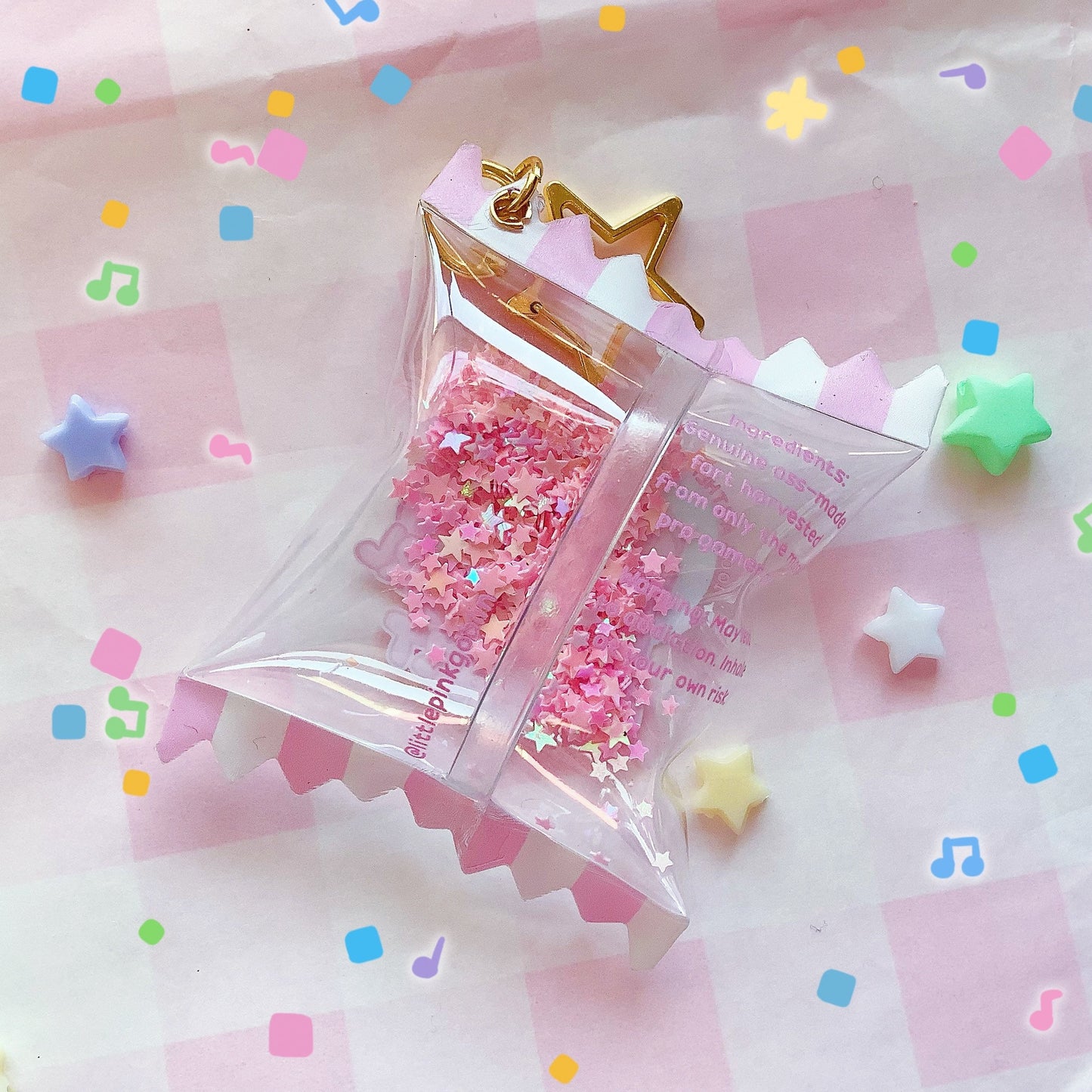 Gamer Girl Fart | Candy Bag Keychain