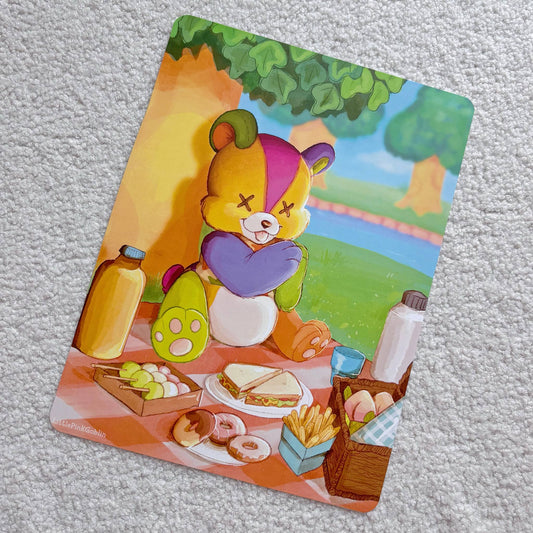 Animal Crossing Stitches Print