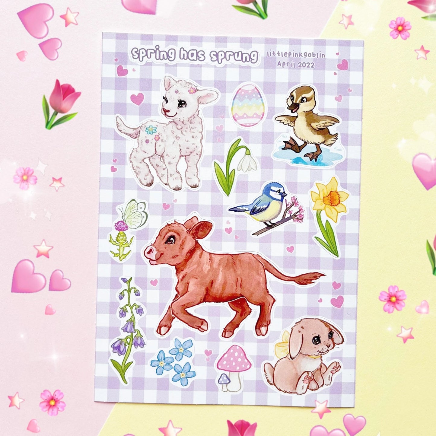Springcore Animals | Vinyl Sticker Sheet