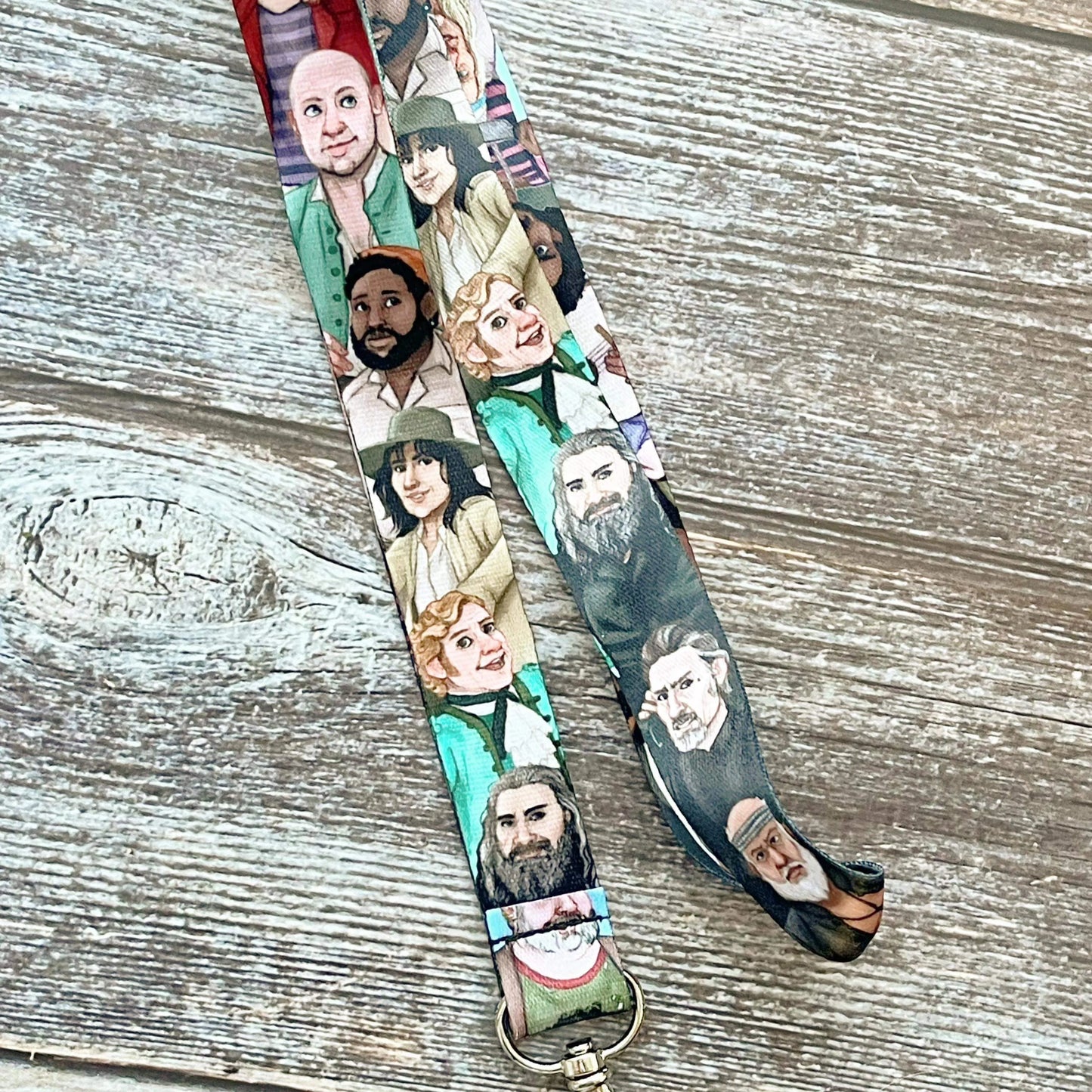 OFMD Cast of Characters Lanyard