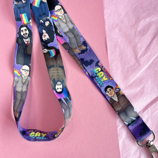 WWDITS ‘Ay I’m Bein’ Gay Ova Here!’ Lanyard