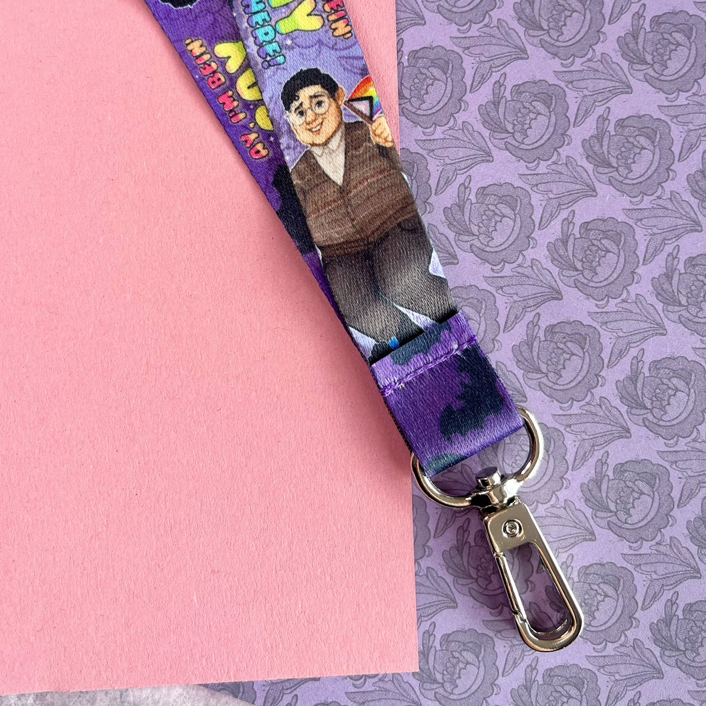 WWDITS ‘Ay I’m Bein’ Gay Ova Here!’ Lanyard