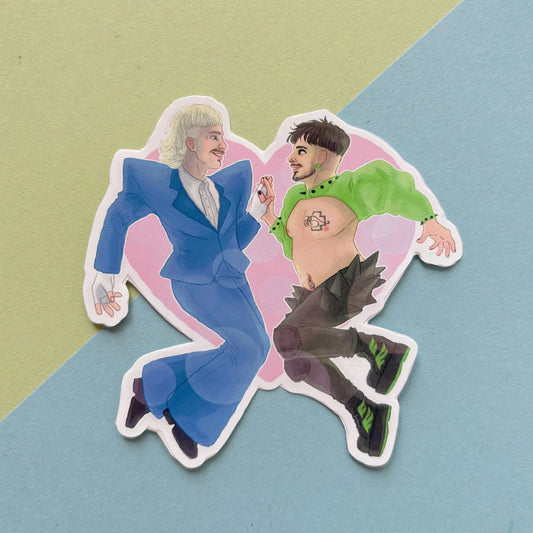 Käärijä and Joost Fan-Art | Vinyl Sticker
