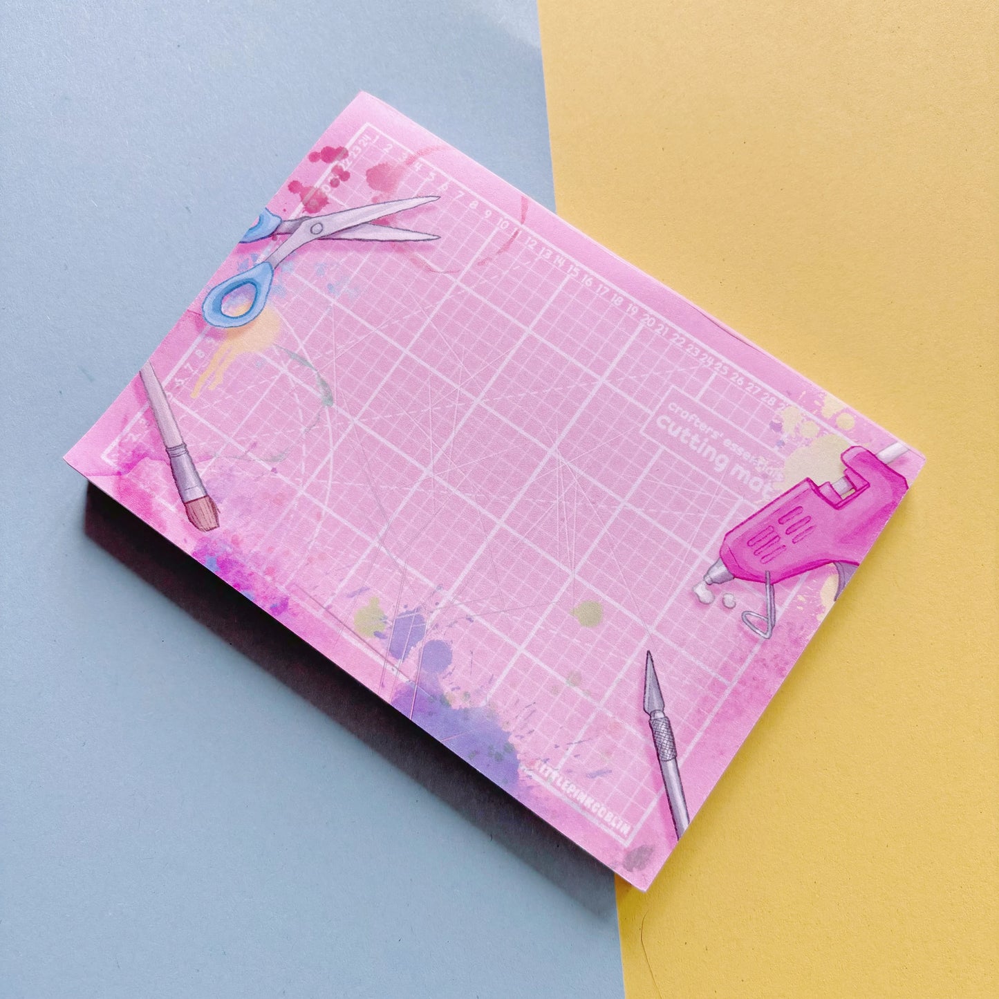 Crafting Desk Mat Notepad Memo Pad