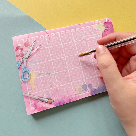 Crafting Desk Mat Notepad Memo Pad